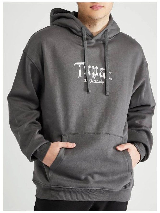 Hoodie Tupac gris