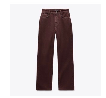 Pantalon marron  ZARA