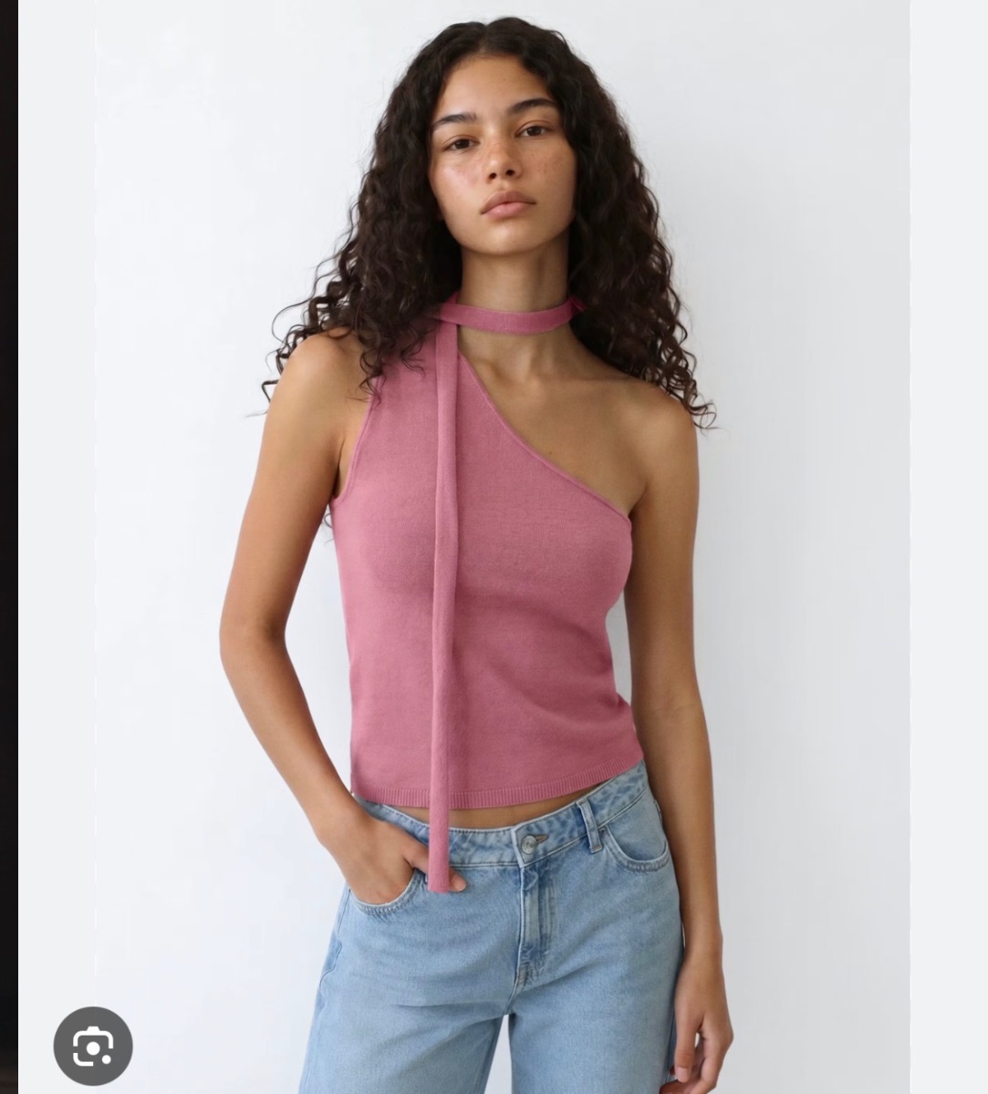 TOP ROSE   ZARA