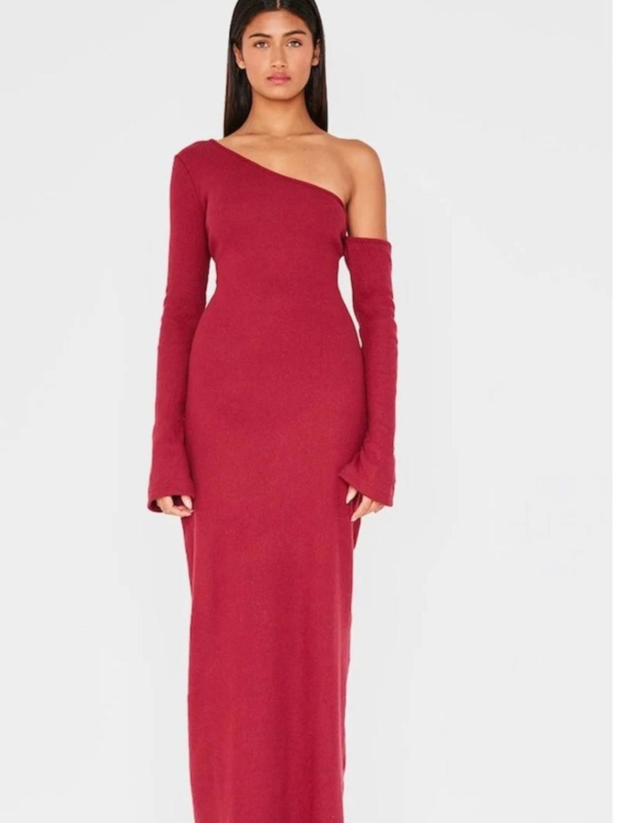 Robe moulante asymétrique Pretty Little Thing