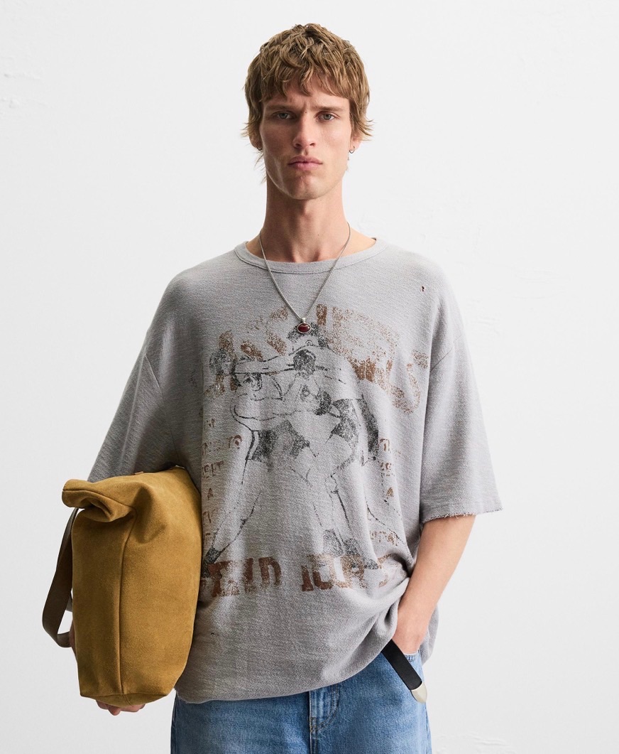 T-shirt imprimé   Zara